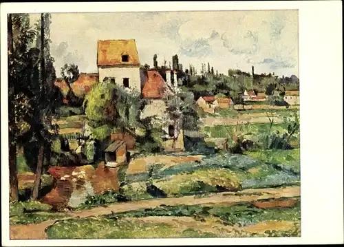 Künstler Ak Cézanne, Paul, Die Mühle von Pontoise