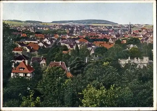 Ak Detmold in Nordrhein Westfalen, Teilansicht