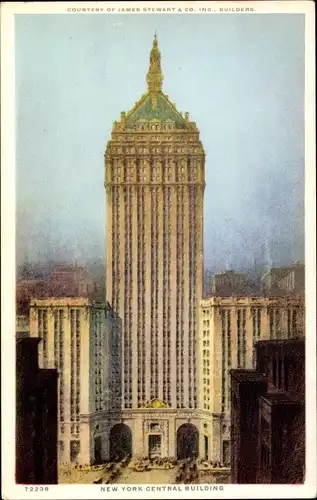 Ak New York City USA, Zentralgebäude