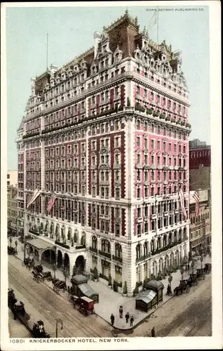 Ak New York City USA, Knickerbocker Hotel