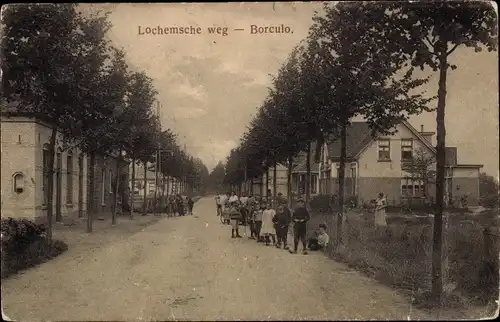 Ak Borculo Gelderland, Lochemsche weg