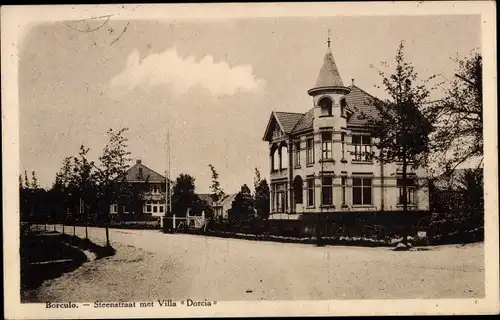 Ak Borculo Gelderland, Steenstraat, Villa Dorcia