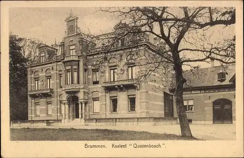 Ak Brummen Gelderland, Kasteel Quazenbosch