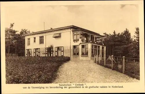 Ak Eerbeek Brummen Gelderland Niederlande, Sanatorium