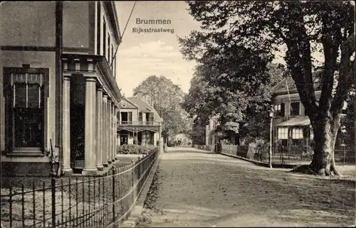 Ak Brummen Gelderland, Rijksstraatweg