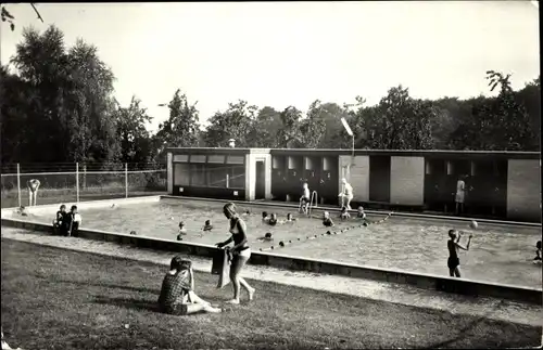 Ak Oosterbeek Renkum Gelderland, Schwimmbad