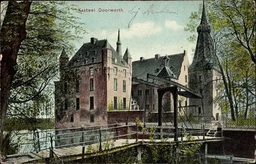 Ak Doorwerth Gelderland, Schloss