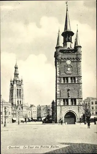 Ak Kortrijk Courtrai Westflandern, La Tour des Petites Halles