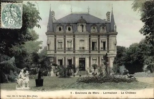 Ak Lormaison-Oise, Schloss