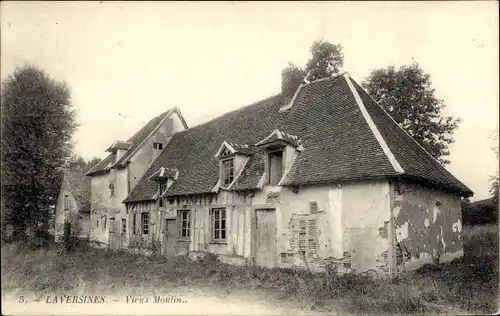 Ak Laversines-Oise, Alte Mühle