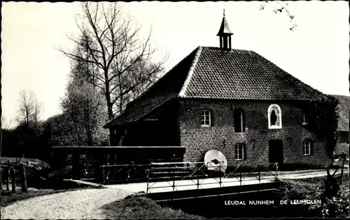 Ak Nunhem Limburg Niederlande, Leudal, De Leumolen