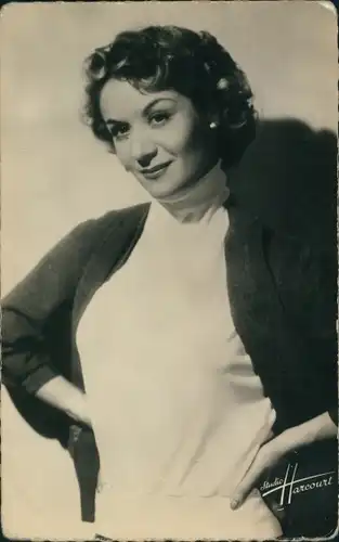 Ak Schauspielerin Jacqueline Gauthier, Portrait