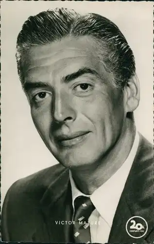 Ak Schauspieler Victor Mature, Portrait