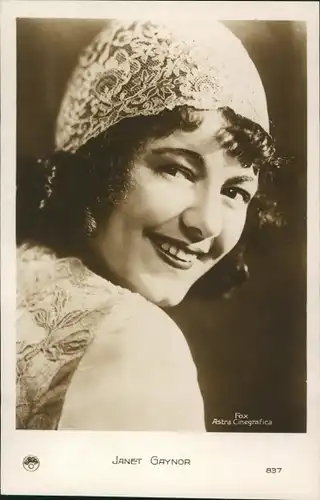 Ak Schauspielerin Janet Gaynor, Portrait