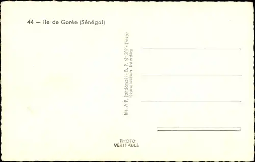 AK Senegal, Goree Island