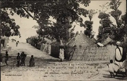 Ak Dakar, Senegal, Dorf Lebou