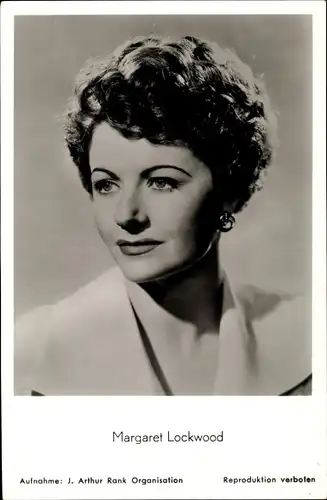 Ak Schauspielerin Margaret Lockwood, Portrait