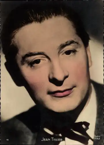 Ak Schauspieler Jean Tissier, Portrait