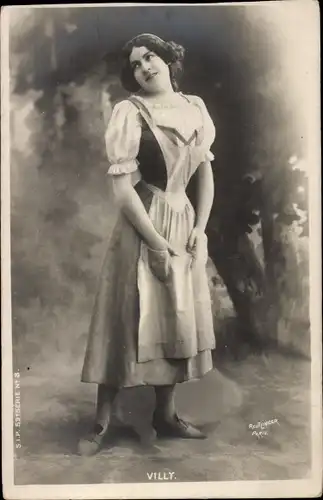 Foto Ak Schauspielerin Villy, Portrait, Reutlinger