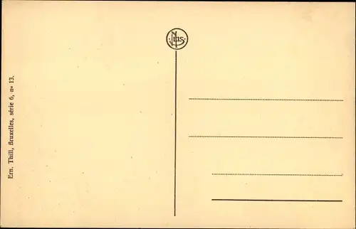 Ak Charleroi Wallonien Hennegau, Bahnhof