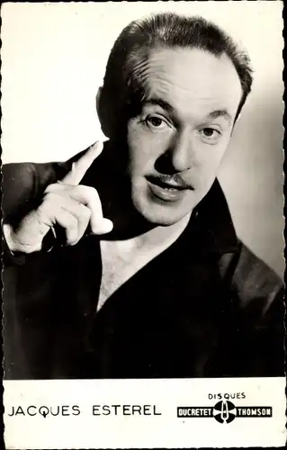 Ak Schauspieler Jacques Esterel, Portrait