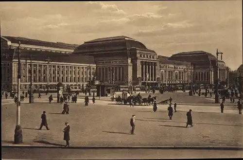 Ak Leipzig in Sachsen, Hauptbahnhof