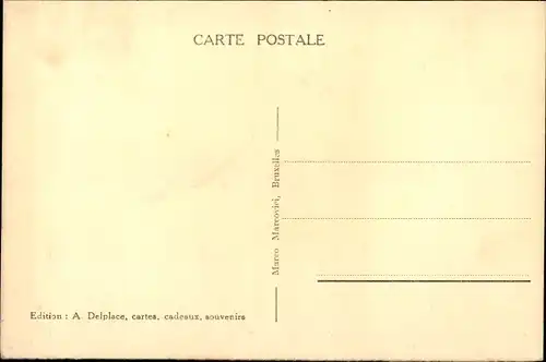 Ak Malonne Namur Wallonien, Panorama avec le Calvaire