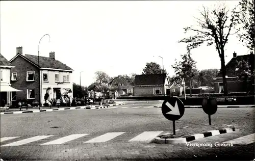 Ak Giekerk Friesland Niederlande, Viersprong