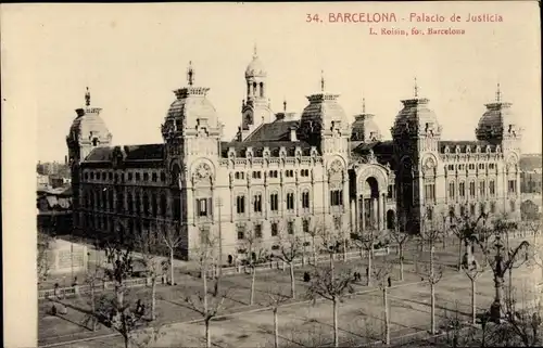 AK Barcelona Katalonien Spanien, Justizpalast