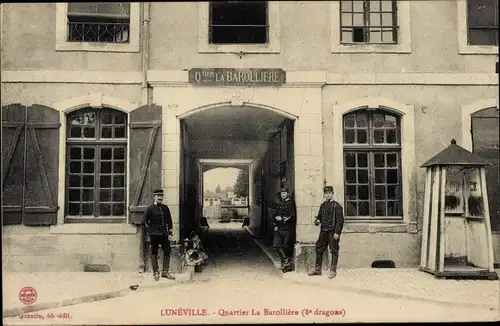 Ak Moncel lès Lunéville Lothringen Meurthe et Moselle, Quartier la Barollière