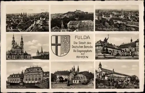 Wappen Ak Fulda in Hessen, Kloster Frauenberg