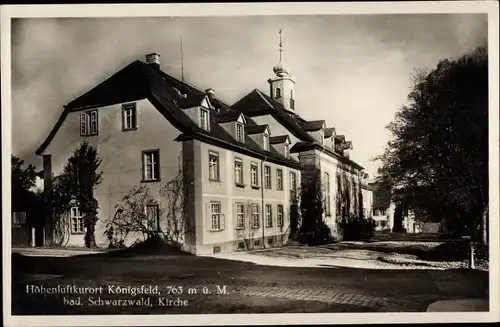 Ak Königsfeld im Schwarzwald Baden, Kirche