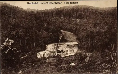 Ak Bad Bergzabern an der Weinstraße Pfalz, Kurhotel Eich-Westenhöfer