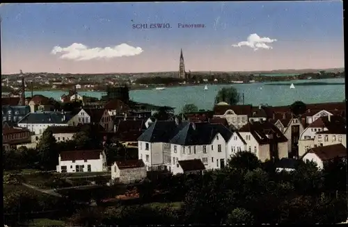 Ak Schleswig in Schleswig Holstein, Panorama