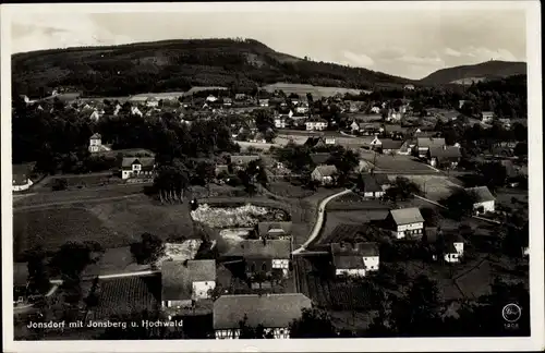 Ak Jonsdorf in der Oberlausitz Sachsen, Jonsberg, Hochwald