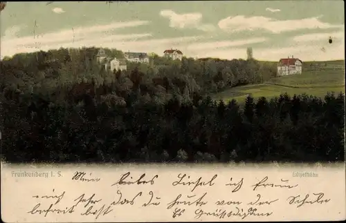 Ak Frankenberg in Sachsen, Lützelhöhe