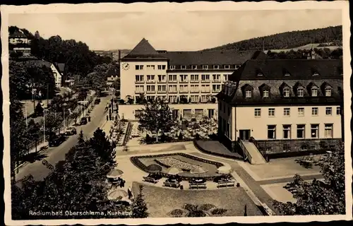 Ak Oberschlema Bad Schlema im Erzgebirge, Kurhaus, Kaffee Reinwart