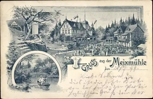 Litho Dresden Pillnitz, Meixmühle