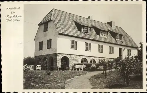 Ak Bad Eilsen Niedersachsen, Augenklinik Doktor von Tippelskirch