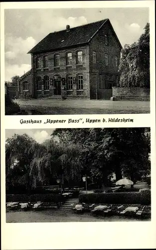 Ak Uppen Hildesheim in Niedersachsen, Gasthof Uppener Pass