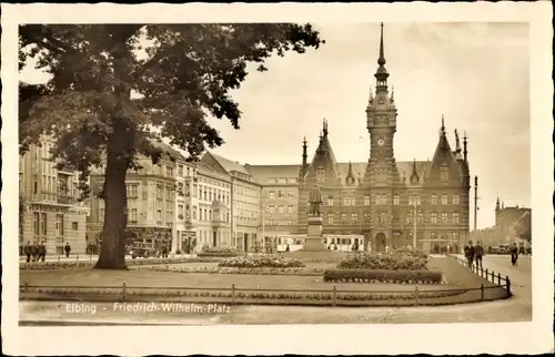 Ak Elbląg Elbing Westpreußen, Friedrich Wilhelm Platz