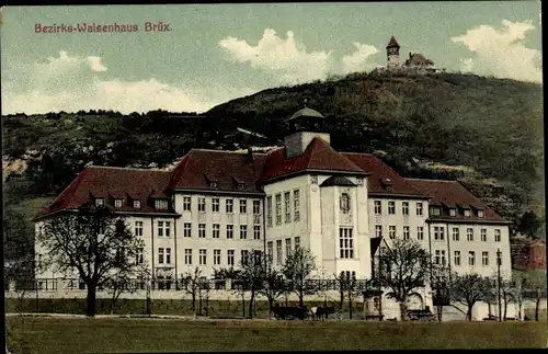 Ak Most Brüx Region Aussig, Waisenhaus