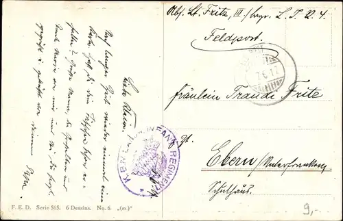 Künstler Ak Oertel, M., Motormörser in Stellung, Kinder spielen Krieg