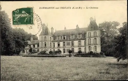 Ak Dammartin sur Tigeaux Seine et Marne, Le Chateau