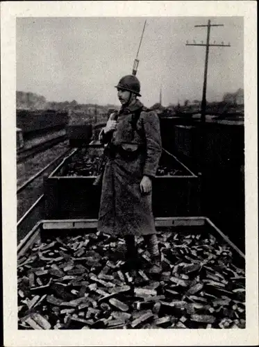 Sammelbild Geschichte der deutschen Arbeiterbewegung, 17 Ruhrbesetzung 1923