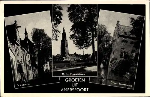 Ak Amersfoort Utrecht Niederlande, Groot Tinnenburg, OL Lady Tower, 't Latintje