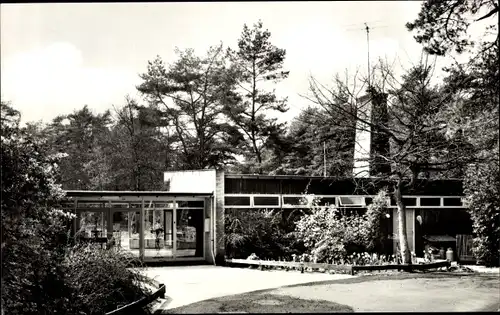 Ak Zeist Utrecht Niederlande, Woudschoten, Eingang Henry Dunanthuis