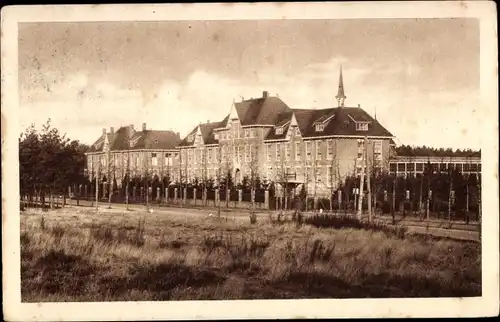 Ak Amersfoort Utrecht Niederlande, St. Alfonsus Retraitenhuis, Haus und Vorgarten