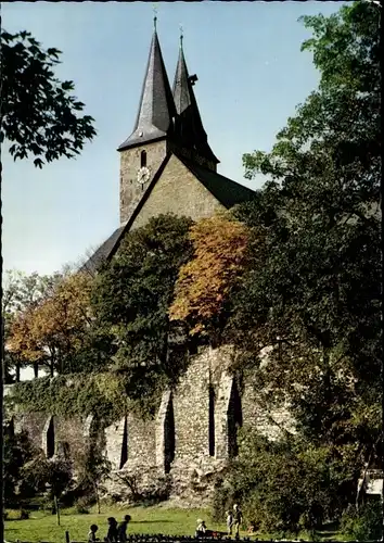 Ak Iserlohn im Märkischen Kreis, Obere Stadtkirche