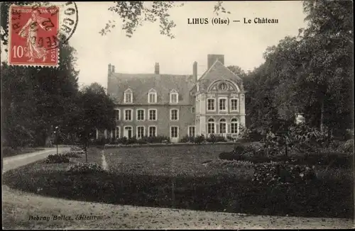 Ak Lihus Oise, Schloss